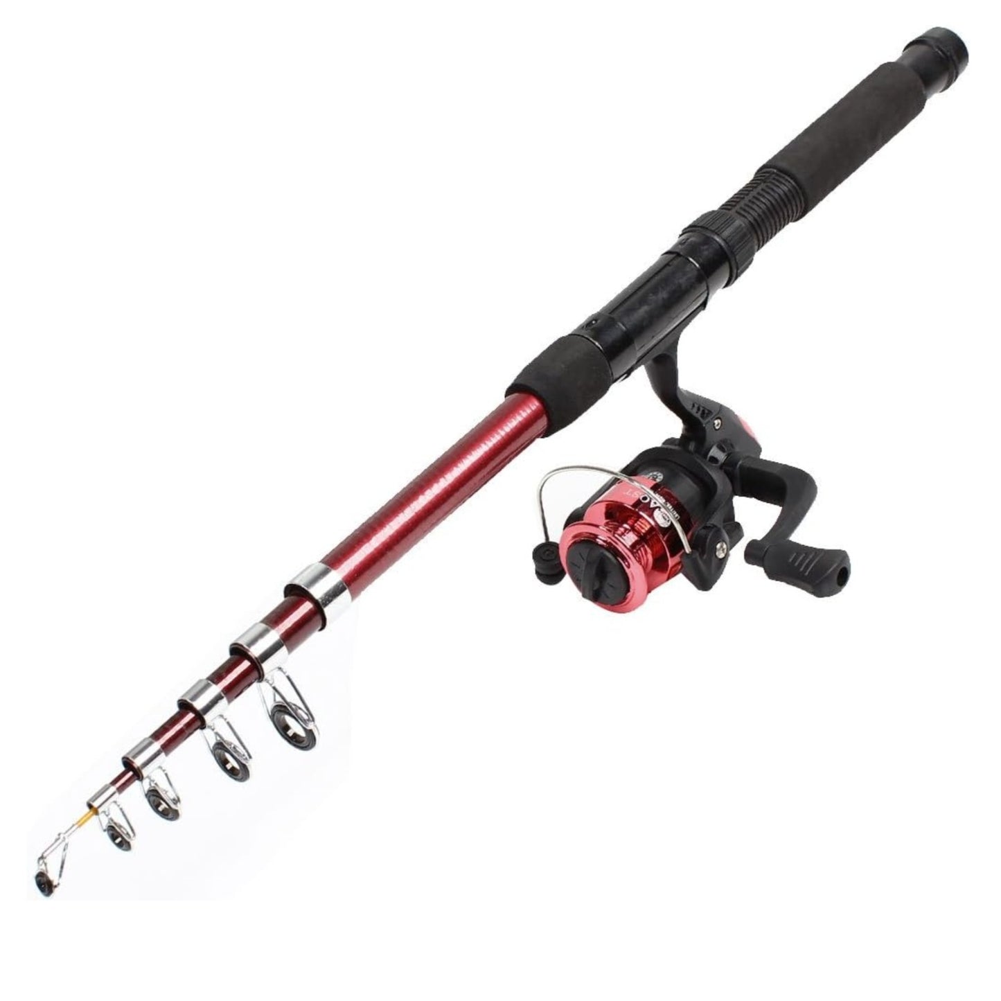 Caña de Pesca 2,10 Metros Con Carretel