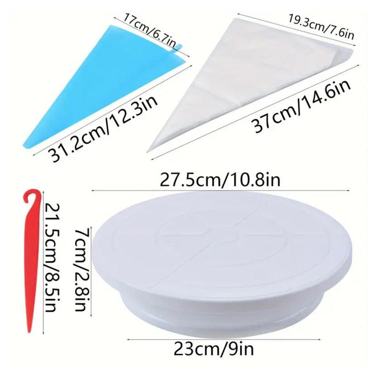 Set Repostería Pastelería 66 Piezas