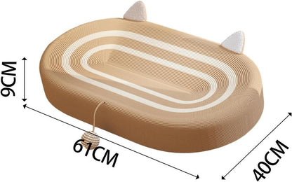 Rascador-Cama Para Gatos 61x40x9cm