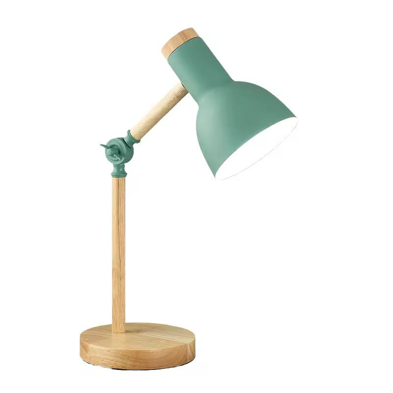 Lámpara de Mesa de Brazo Madera